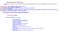 Desktop Screenshot of brainresearch.com